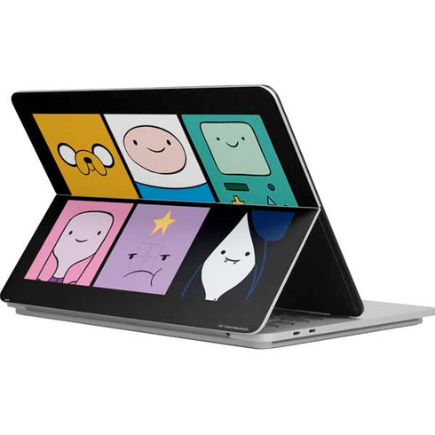 Adult Swim Adventure Time Character Tiles Surface Laptop Studio Skin